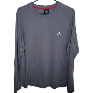 Jordan Jumpman waffle knit Thermal shirt top size XL